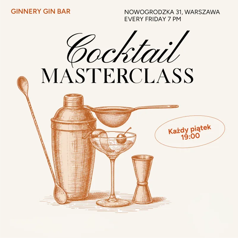 Cocktail Masterclass at Ginnery Gin Bar