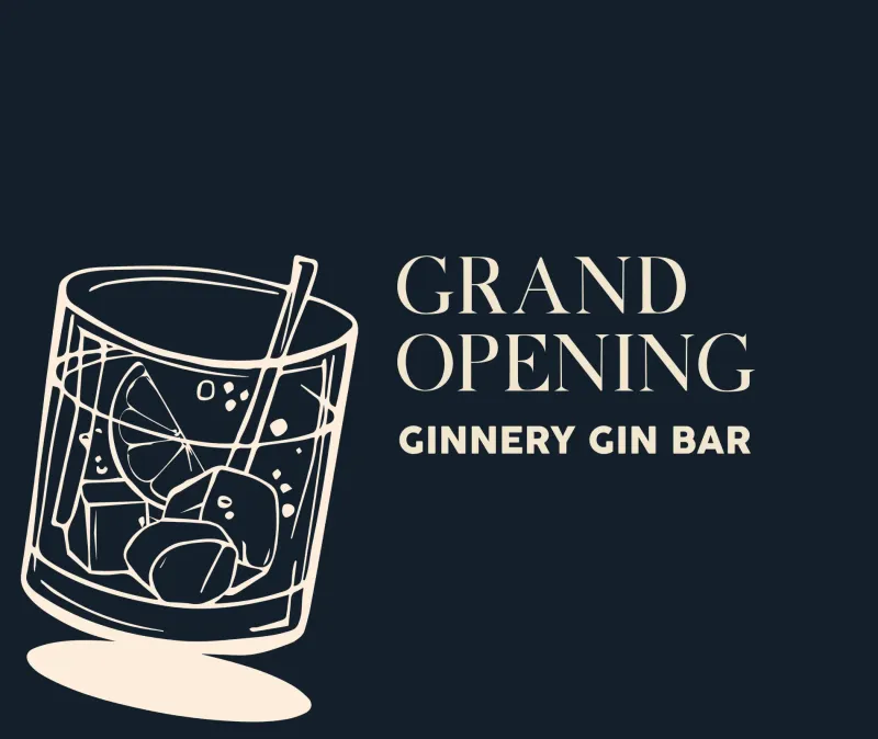 Grand Opening Ginnery Gin Bar 